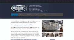 Desktop Screenshot of bigrockgraniteandmarble.com
